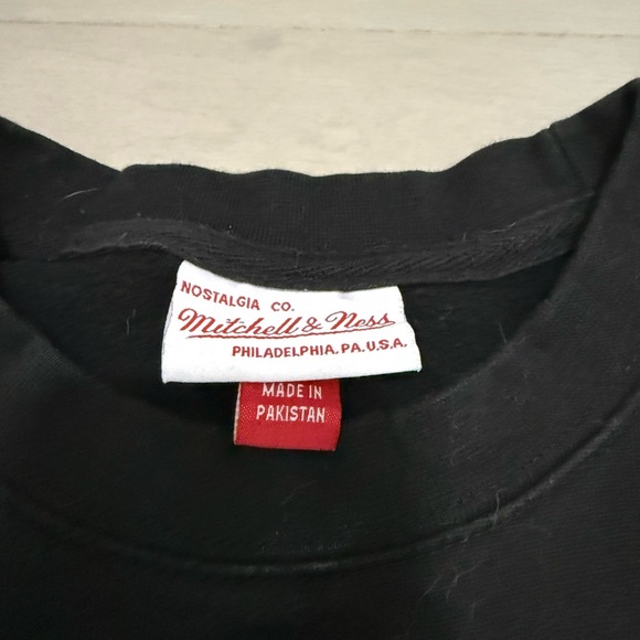 Mitchell & Ness Toronto Maple Leafs Crew Neck Black size XL - Picture 2 of 2